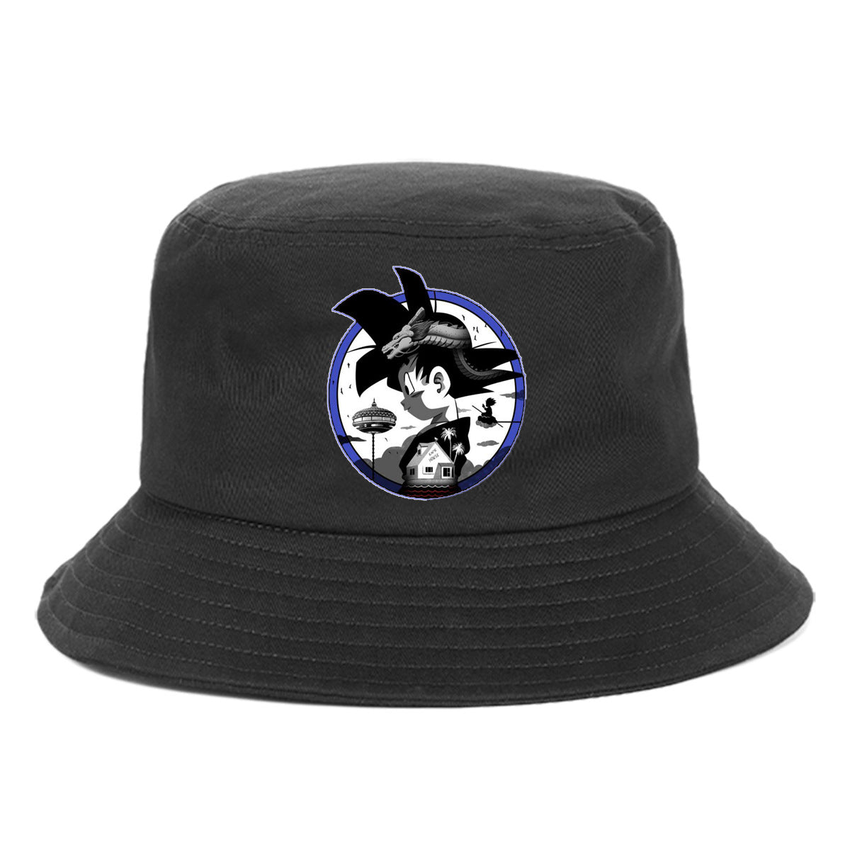 Casual Anime Printed Bucket Hat