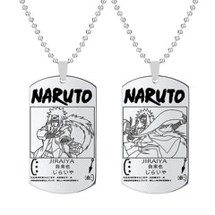 Trendy Sasuke Tag Pendant Necklace