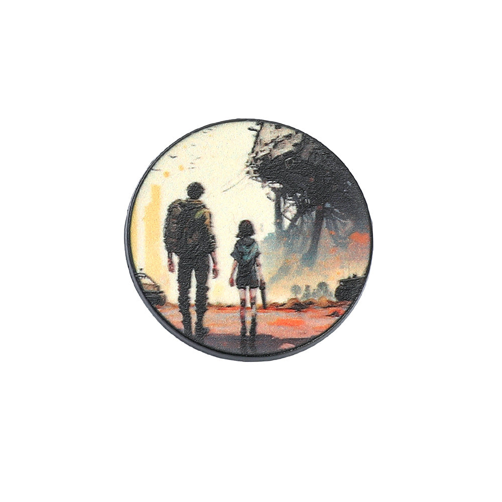 Game Brooch Metal Badge