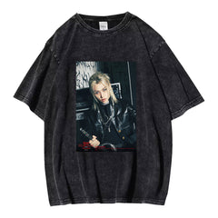 KPOP Album ATE Poster Washed T-shirt