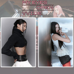 KPOP Album Title "DROP TOP" Self-adhesive Poster