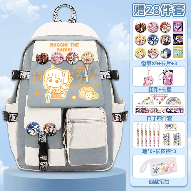 Large-capacity Anime Backpack Schoolbag