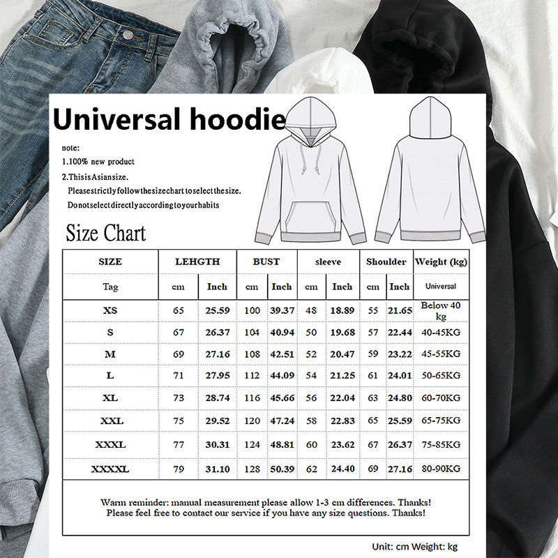 Unisex Kpop Dynamite Print Loose Hoodie