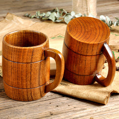 Luffy Wooden Beer Cup Barrel