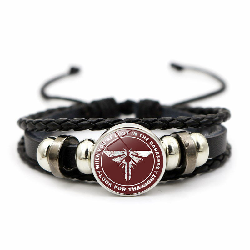Versatile Game Leather Bracelet