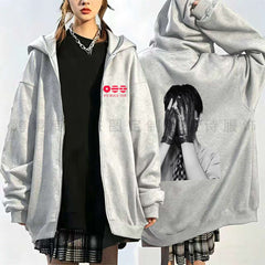 ARIRANG V Casual Zip Up Hoodie