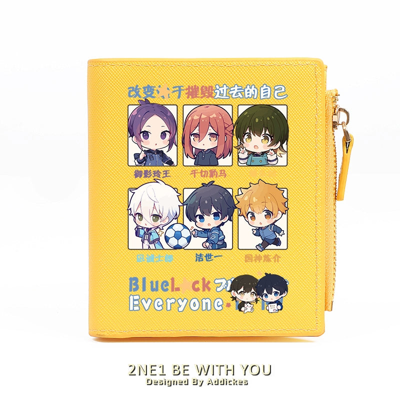 Manga Anime PU Zipper Wallet