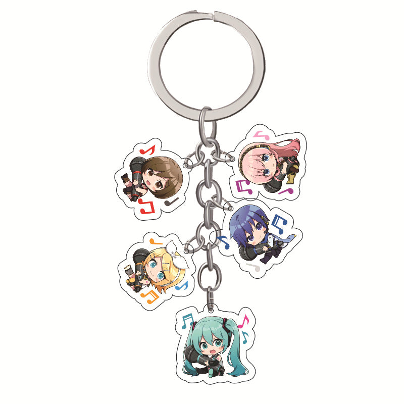 Trendy Anime Keychain Pendant