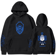 Casual SKZ Pattern Printed Pullover Hoodie Top