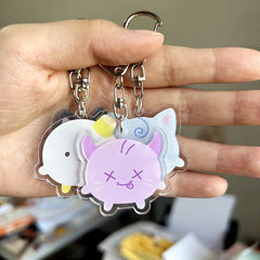 æ Cartoon Keychain Pendant