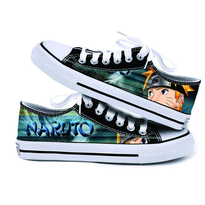 Casual Anime Low-top Canvas Shoes