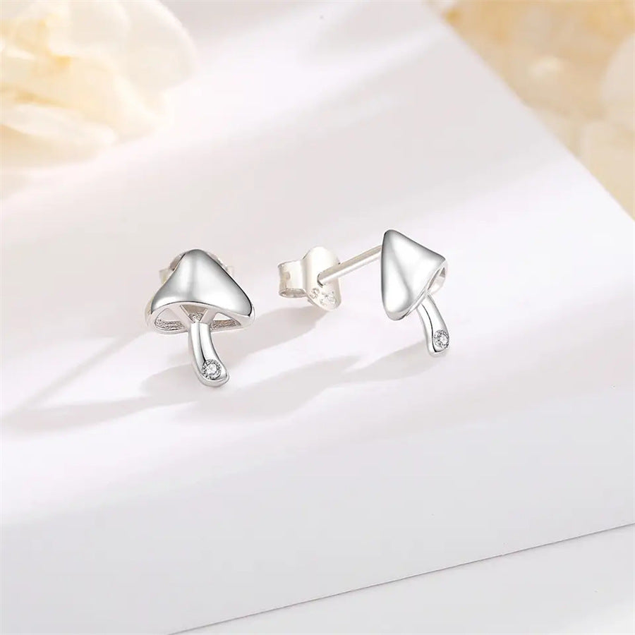 Cute Mushroom Women's Stud Earrings