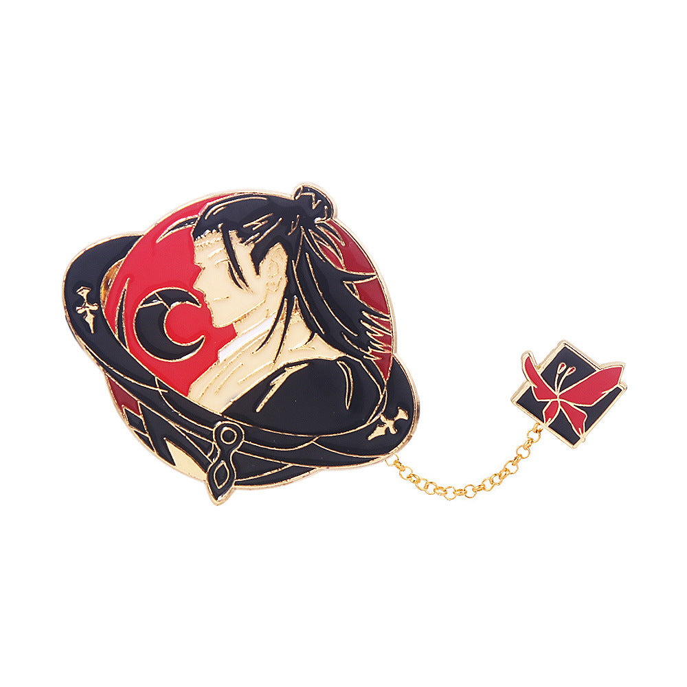 Exquisite Anime Brooch Metal Badge