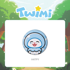 TWIMI 42 Forest Badge Keyring Set
