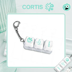CORTIS Logo Keycap Keychain