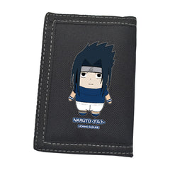 Kakashi Anime Folded Zipper Wallet