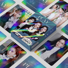 124pcs TWICE MISAMO Holographic Photocard Sticker