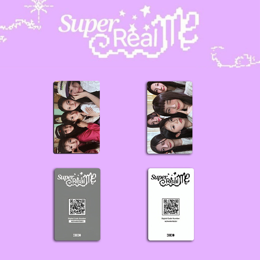 KPOP Album Super Real Me POB PhotoCards
