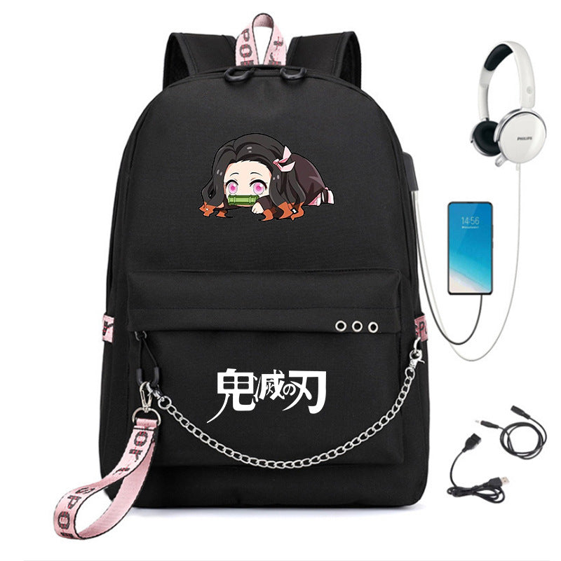 Cute Anime Large Capacity Backpack