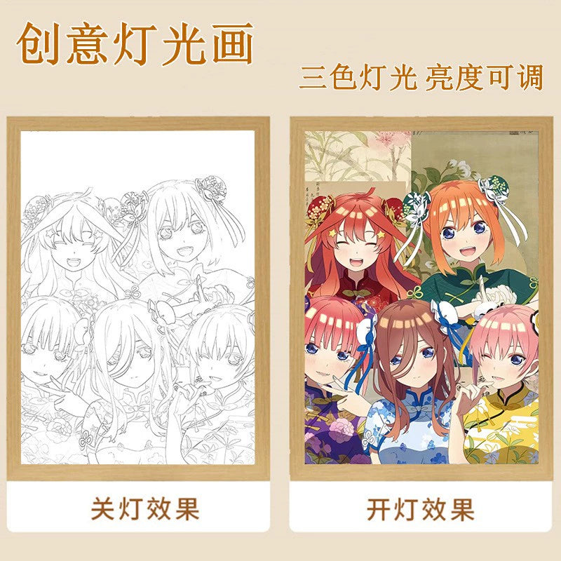 Nakano Anime Painting Ornament Night Light