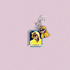 GD POWER Acrylic Keychain Pendant