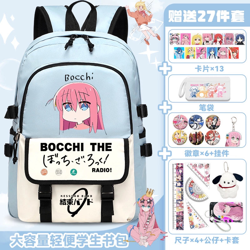 Large Capacity Waterproof Anime Backpack