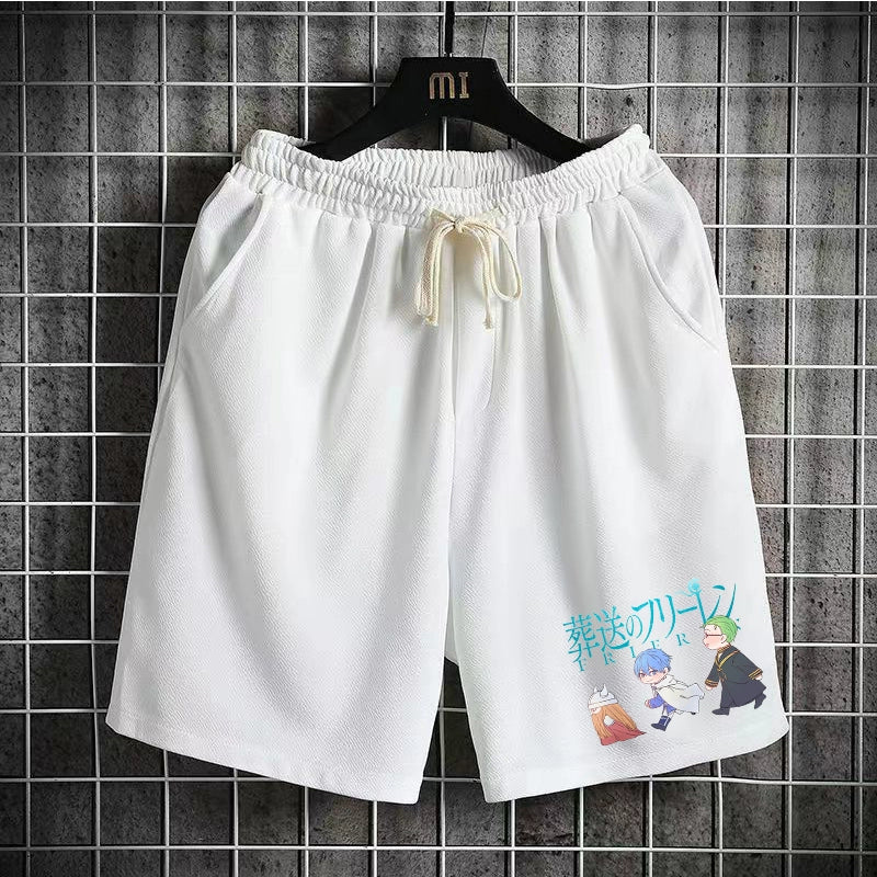 Men's Trendy Anime Loose Casual Shorts