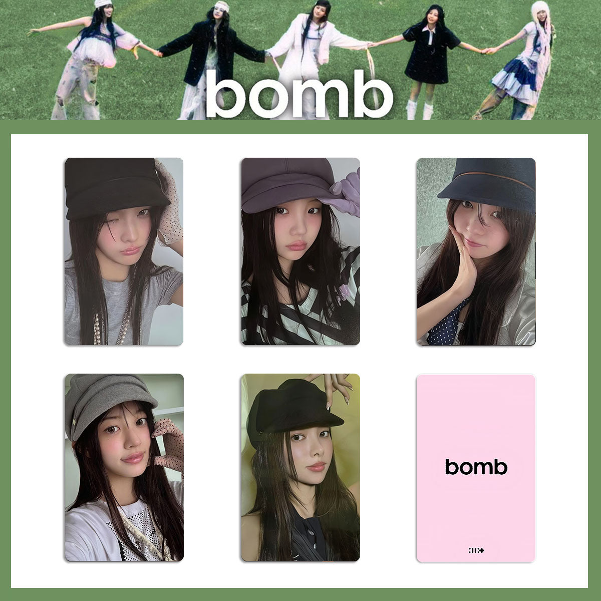 KPOP Bomb Album Bonus Card