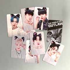 Kpop Album THE WORLD EP.2 OUTLAW Photocards