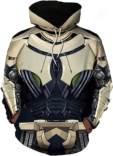 Unisex Mandalorian Ahsoka 3D Print Loose Hoodie