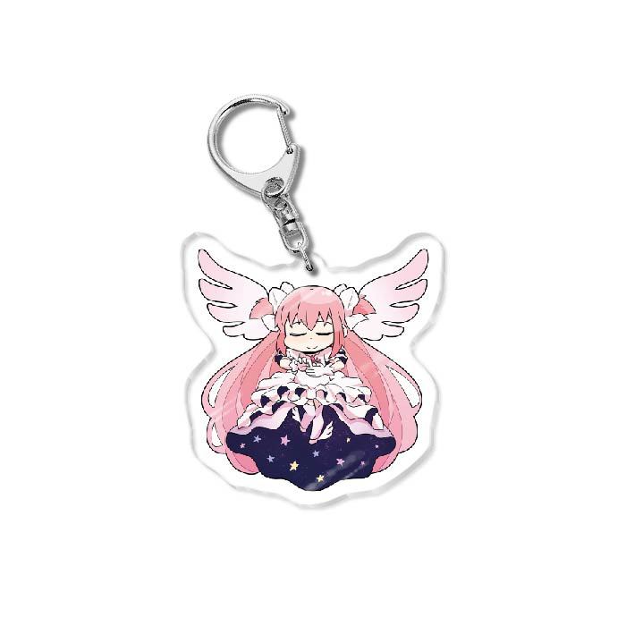 Cute Anime Acrylic Keychain Pendant