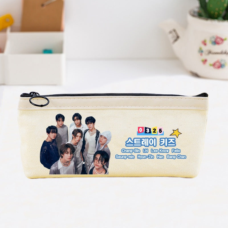 KPOP Zipper Pencil Case