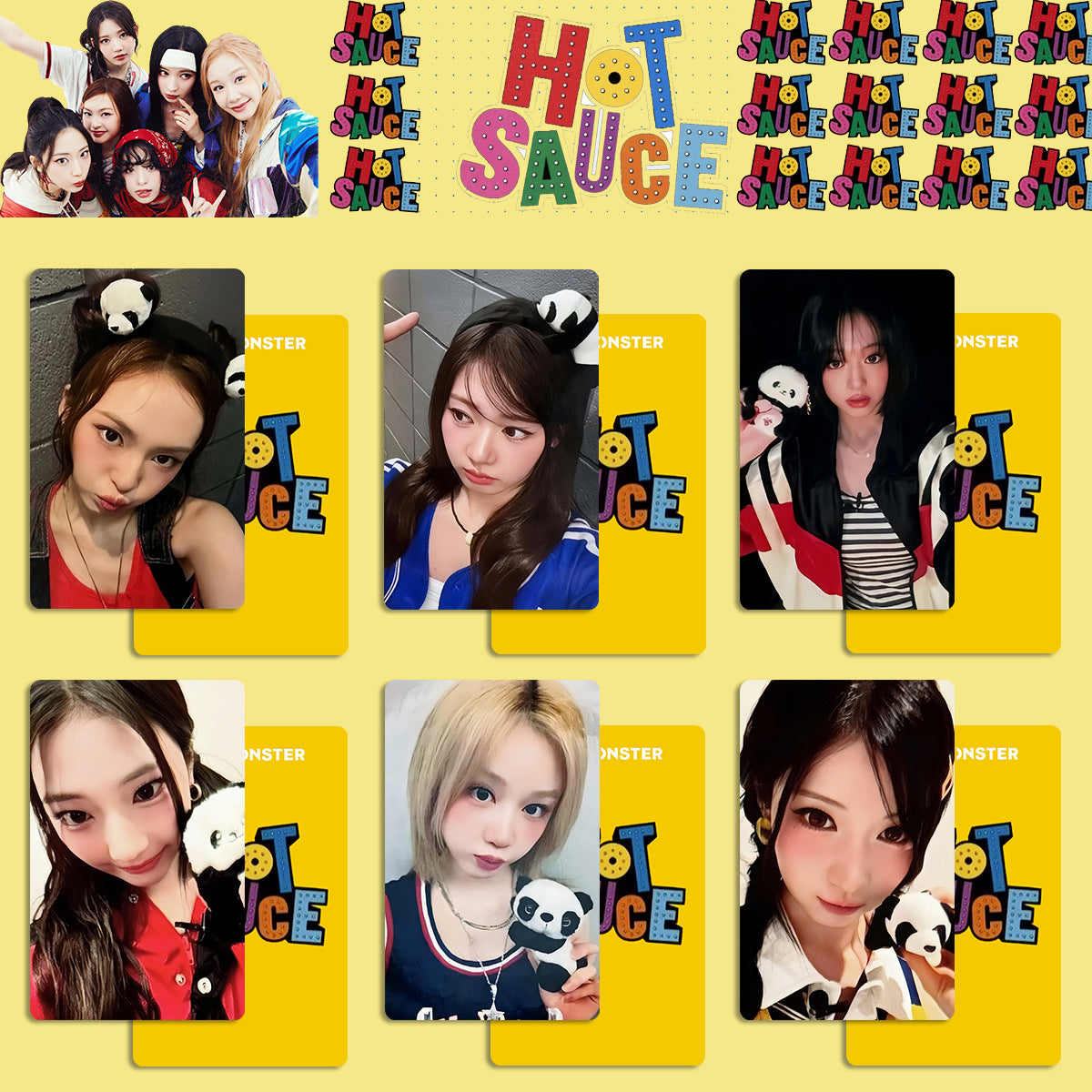 BABYMONSTER HOT SAUCE Photocards