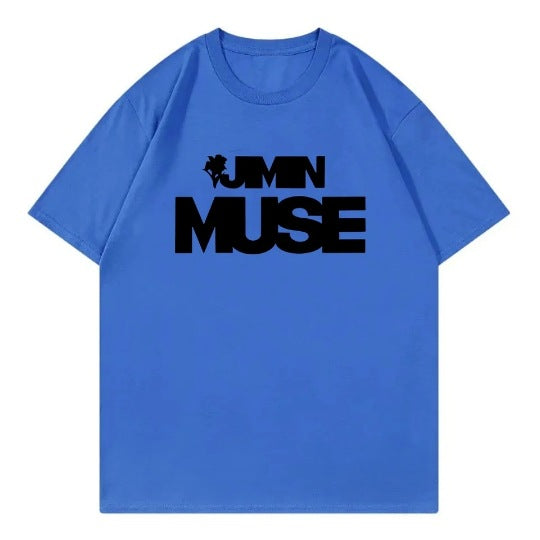 Unisex Kpop Jimin Muse Cotton T-shirt