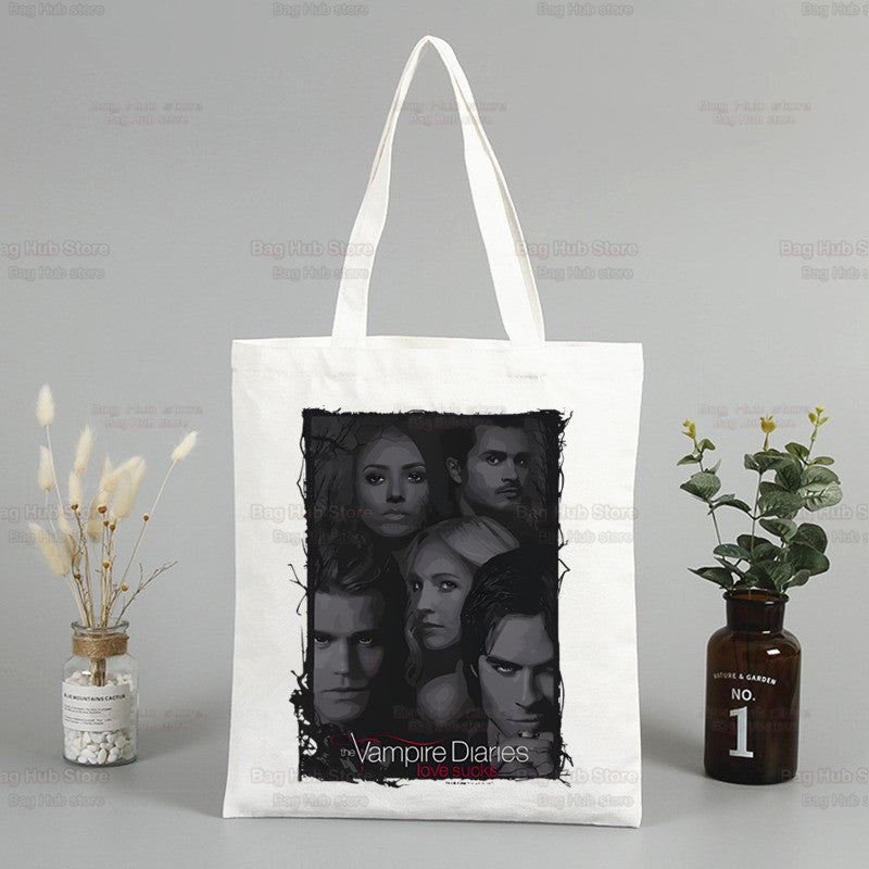 Damon Salvatore Canvas Bag