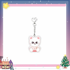 SKZ Crossover Heart Acrylic Keyring