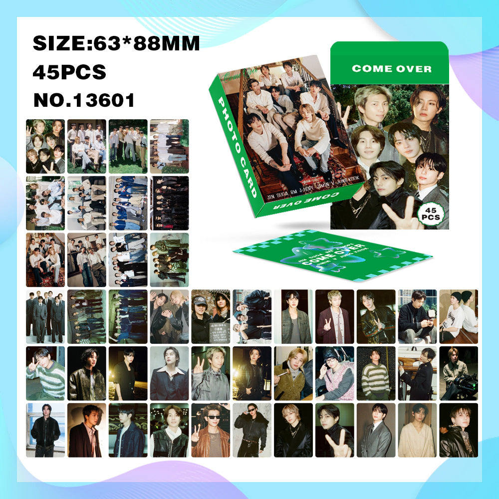 45PCS BANGTAN 13th Anniversary Photocard Collection