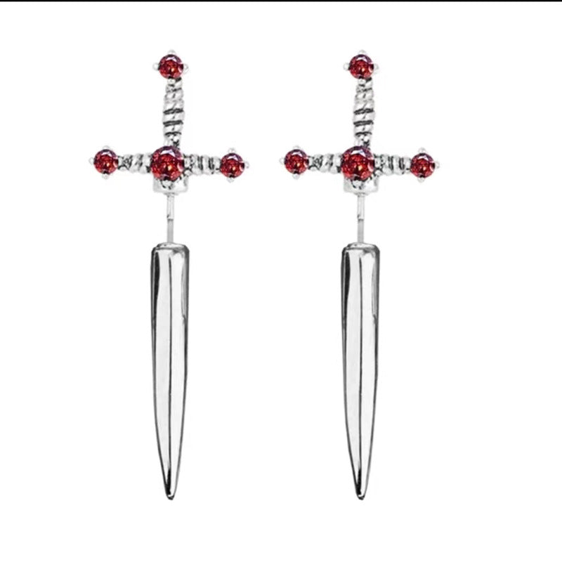 Sword Earrings