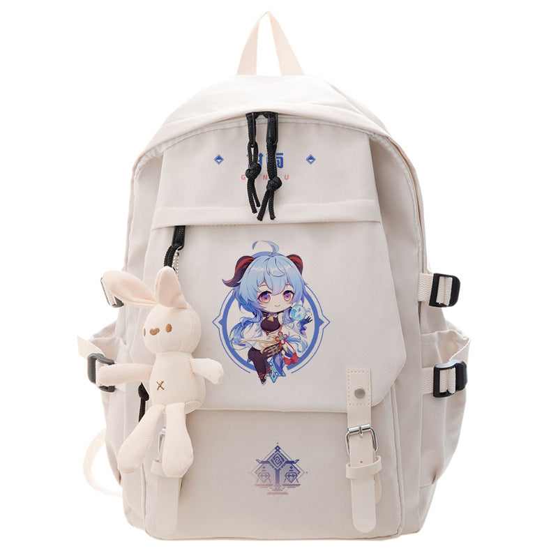 Casual Game Graphic Print Backpack