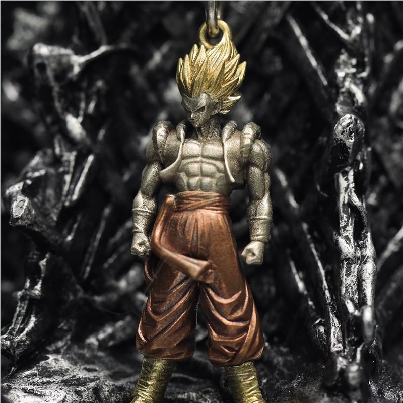 Saiyan Pendant Chain Necklace