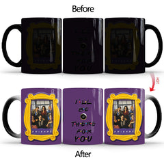 Creative Friends Color-changing Coffee Mug