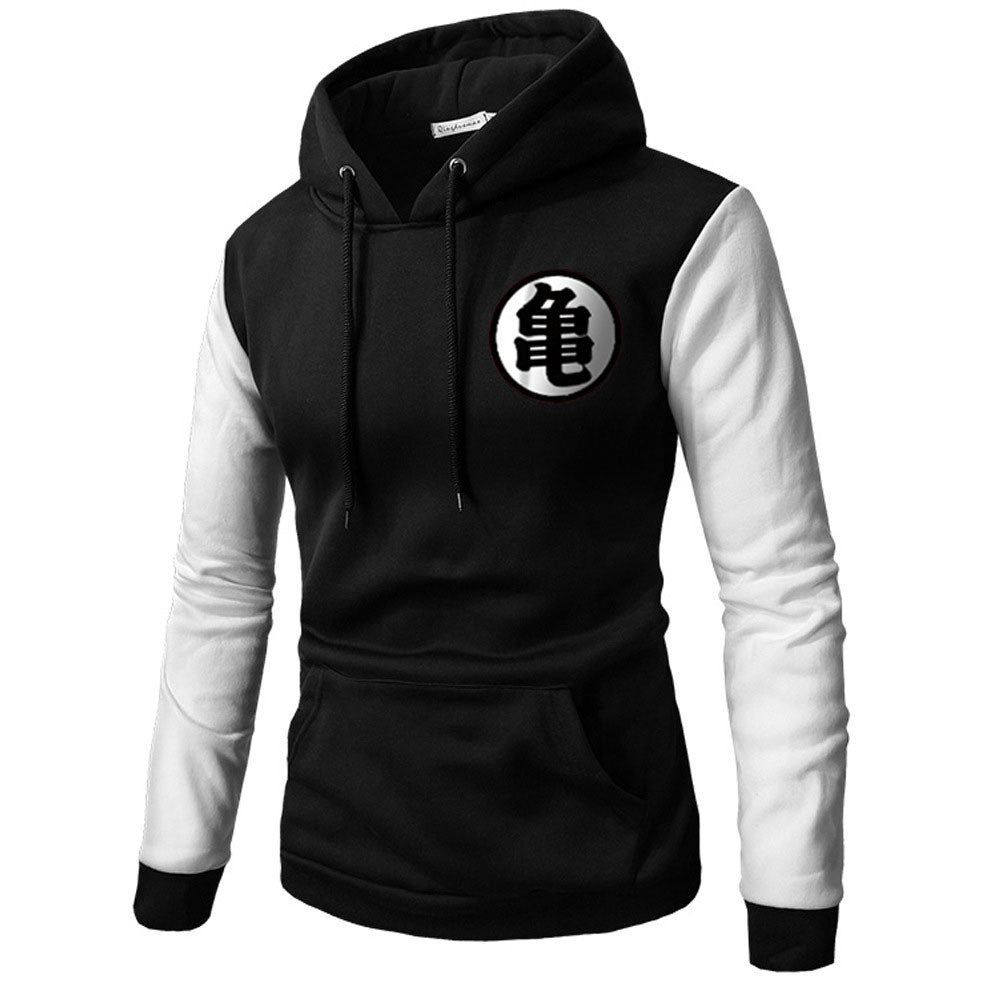 Trendy Men's Anime Printed Pullover Hoodie