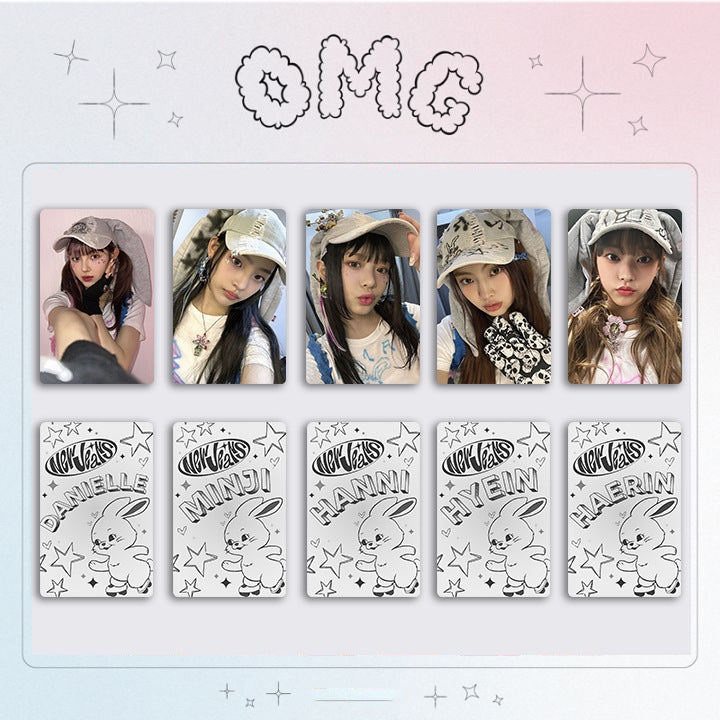 NJZ OMG Bunnies Photocard 5PCS