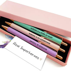 Inspiring 3 Press Pen Set Gift Box