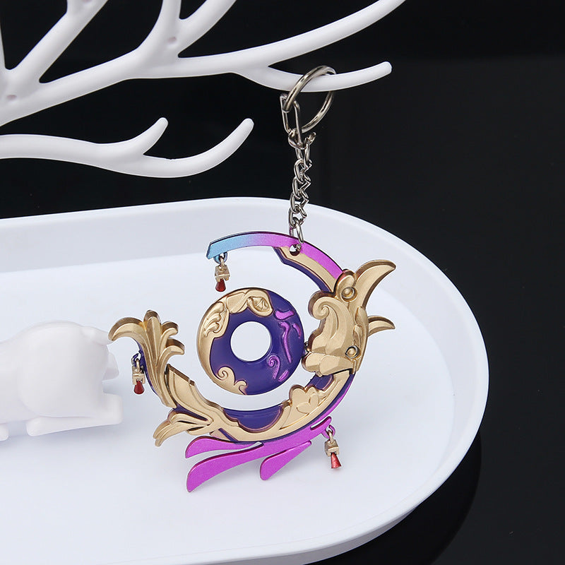 Everlasting Moonglow Rotating Keychain Ornament