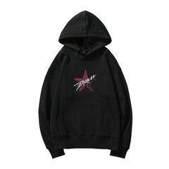 æ Album Drama Printed Pullover Hoodie