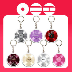 BANGTAN "ARIRANG" Vinyl Disc Pendant Acrylic Keychain