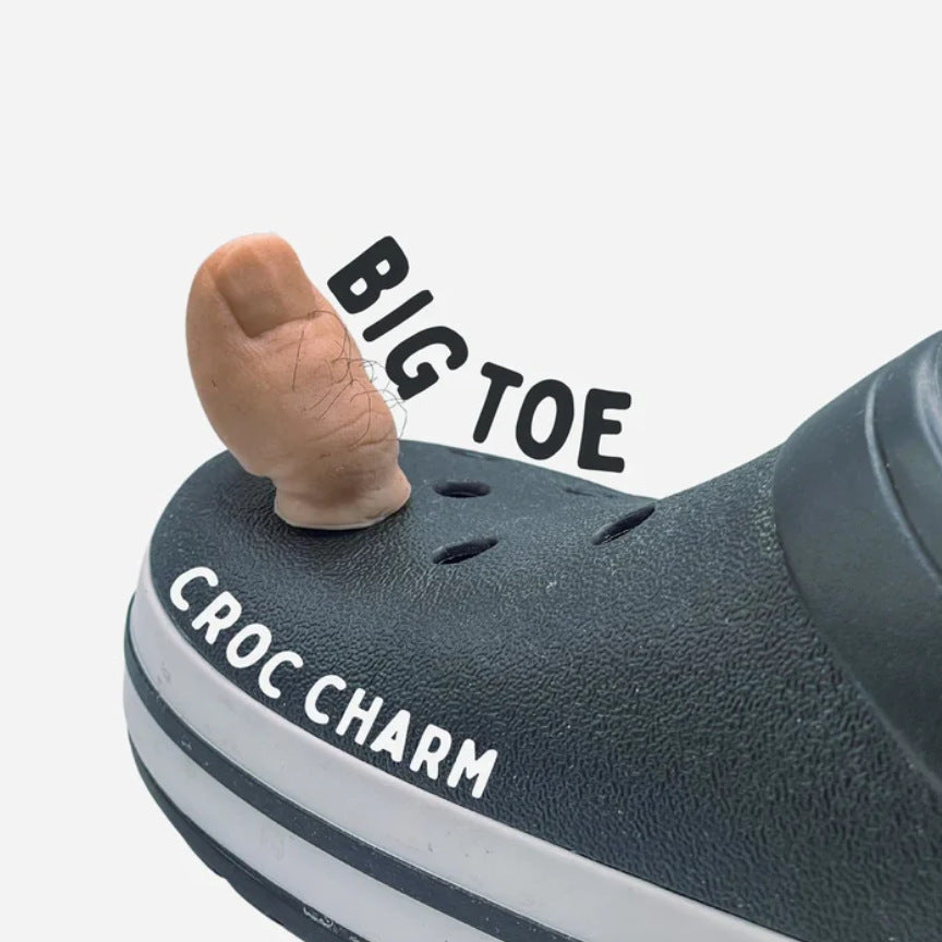 Big Toe Croc Charm