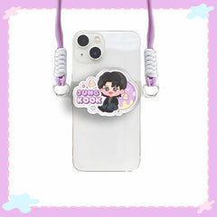 JUNGKOOK JIMIN V SUGA Acrylic Phone Clip Cover