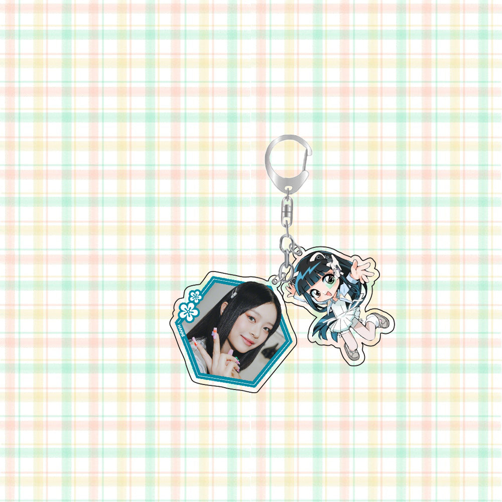Hanni Key Chain NJZ DANIELLE HAERIN HANNI Keychain Bag Pendant – TTAesthetic